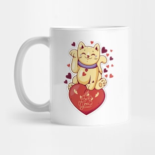 Heartcat Mug